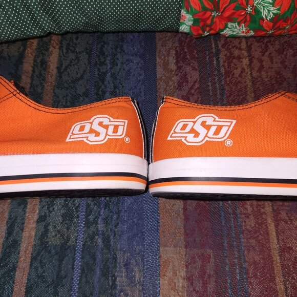 OSU Orange Low-Top Sneakers Mens Size 12 By FOCO Rubber & Fabric - Picture 3 of 7